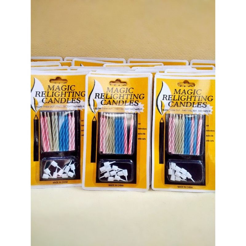 Lilin Magic / Lilin Ajaib / Magic Relighting Candles