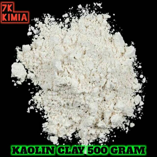 Kaolin Clay Kaolin Bubuk Powder 100g/250g/500g