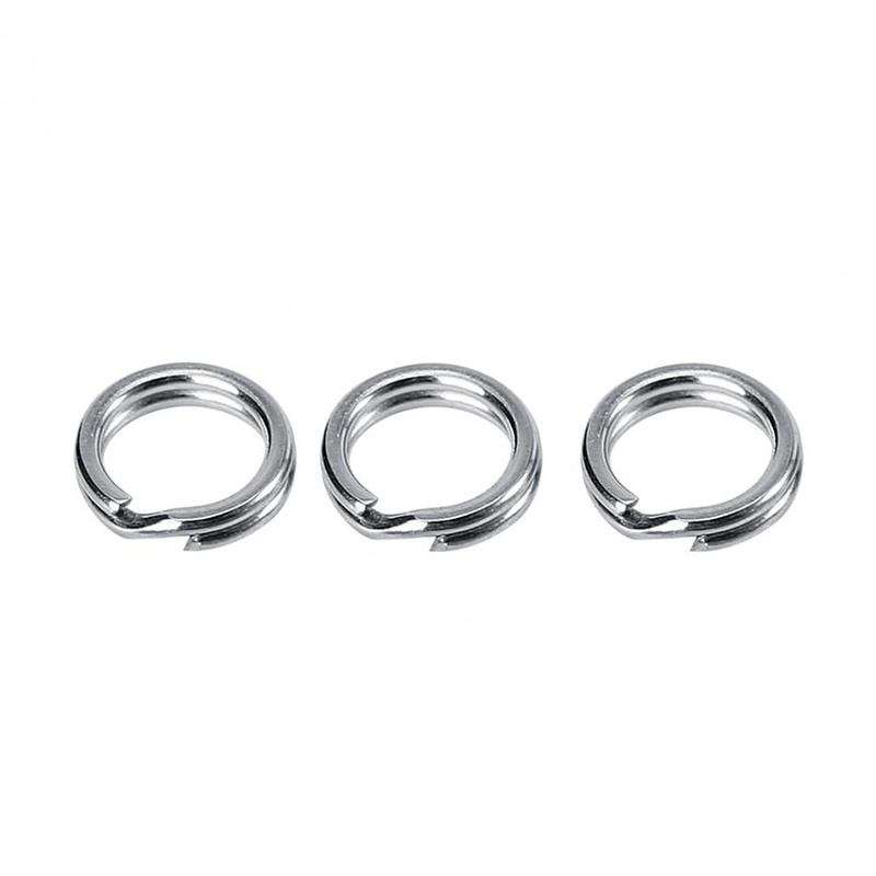 1 Pcs Lot Stainless Steel Split Ring Connecting Ring Lure