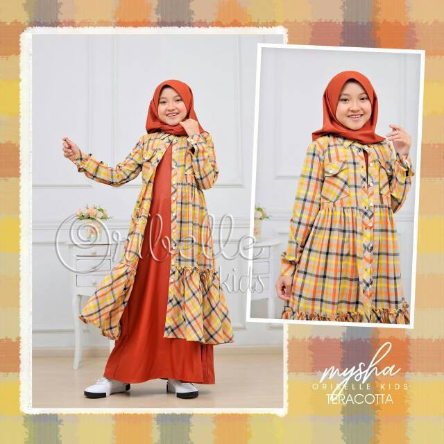 Ready utk 6-8th  MYSHA FULL SET By Oribelle Kids