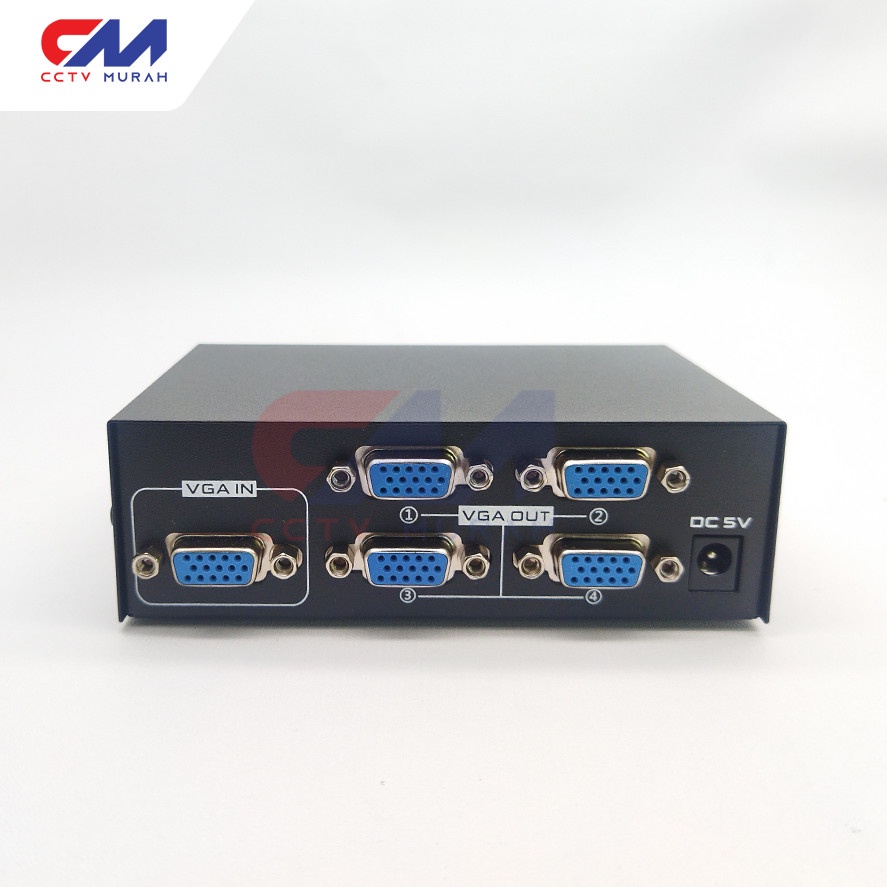 VGA SPLITTER 1 X 4 || VGA SPLITTER 4 PORT || VGA 1 IN 4 OUT