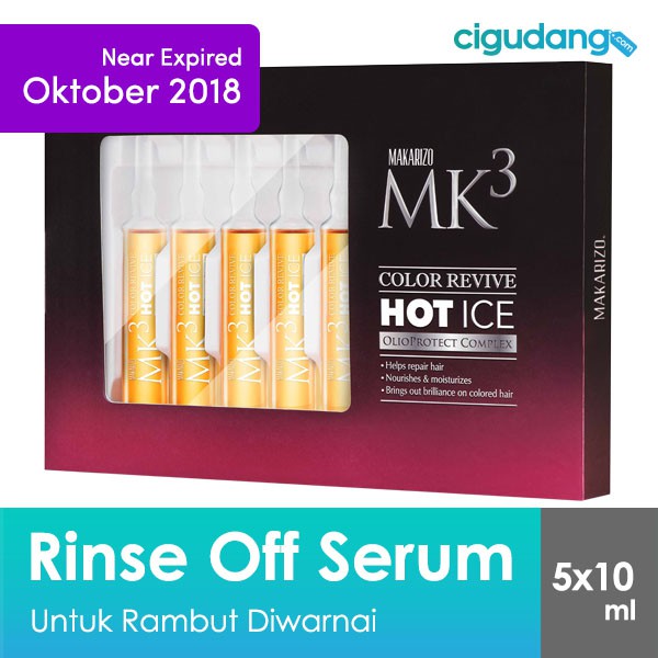 Makarizo Professional MK3 Color Revive Hot Ice 5x10 ml (Exp. Okt 2018)