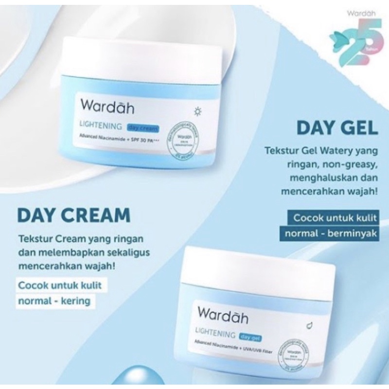 WARDAH DAY & NIGHT CREAM LIGHTENING SERIES