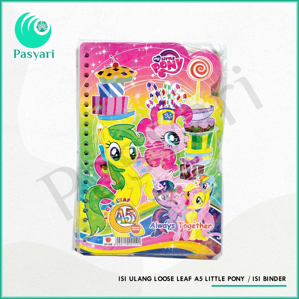 Isi Ulang Loose Leaf A5 Little Pony / Isi Binder