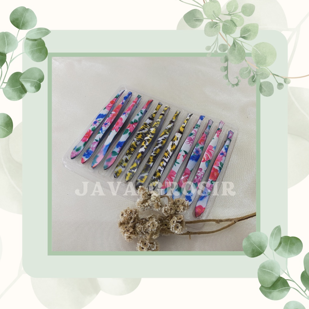(ECER) pinset alis motif / pinset cabut uban di rambut