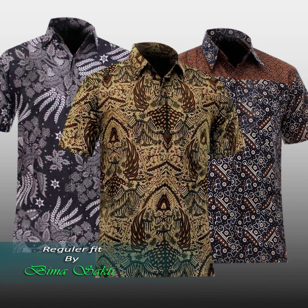 Terlaris Kemeja Batik Pria Lengan pendek / Baju Batik Pekalongan Murah Lengan Pendek New Modern / Seragam Pesta Resepsi Kantor Dinas Keren / Kemeja Batik Pria Lengan Pendek Terlaris / Batik Pekalongan / Kemeja Pria Terbaru /Baju Batik Pria