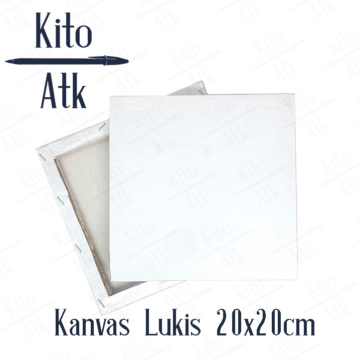 

Kanvas Lukis 20x20 cm / Canvas Board 20 x 20cm