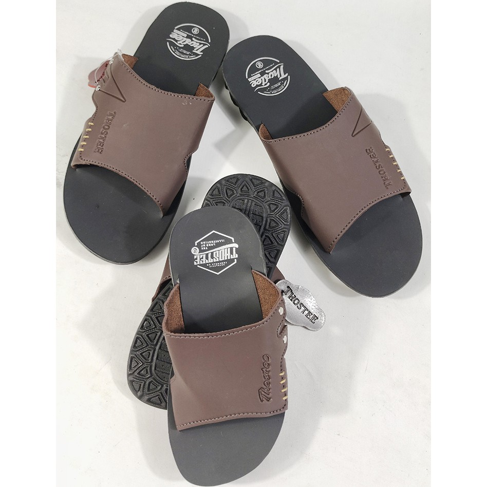 BUY 1 GET 2 Sandal Kulit Pria dan Anak Thostee MicroFibber Kkp pusatmode1234