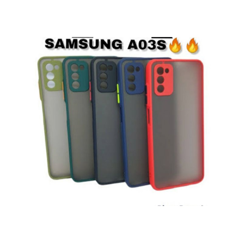 CASE SAMSUNG A03S CHOICE HYBRID FUZE MATTE BUMPER SOFTCASE
