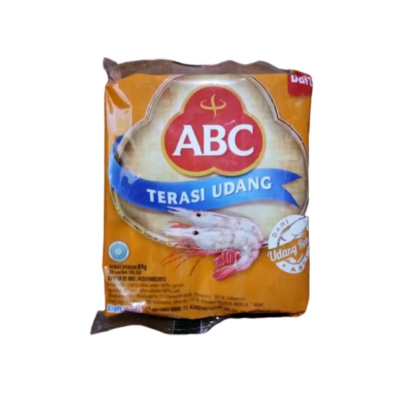 ABC TERASI UDANG 84gr ISI 20