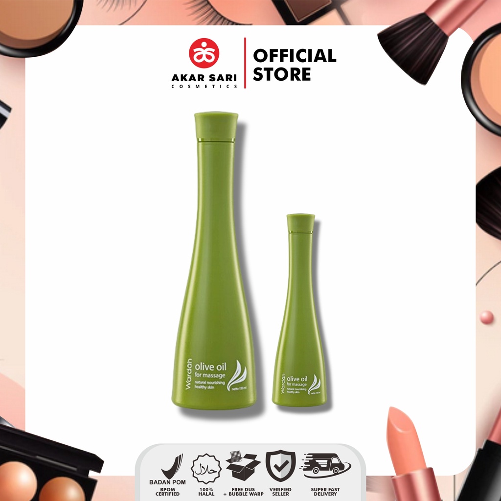 Jual WARDAH PURE OLIVE OIL Minyak Zaitun 50 ml 150 ml Shopee