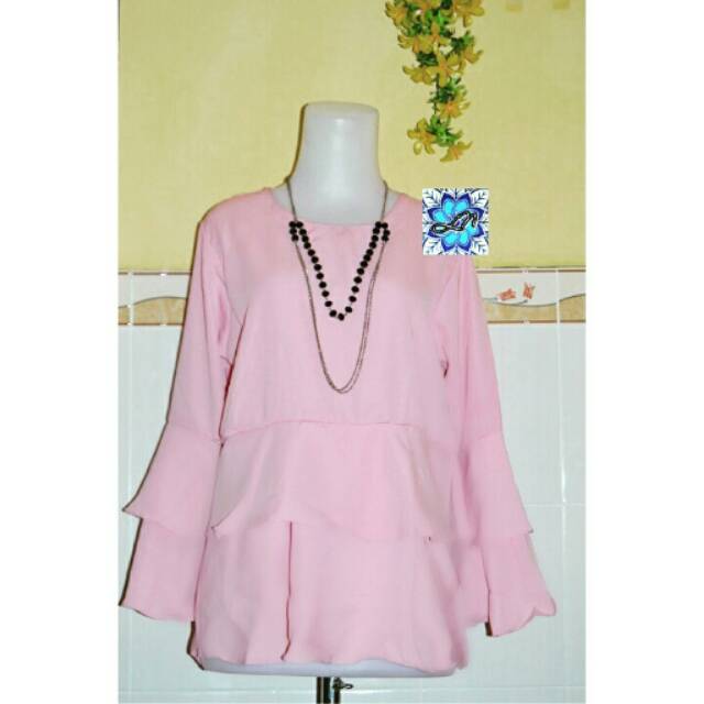 Yukki ruffle pink