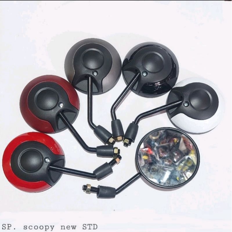 Spion Standar Scoopy New Honda drat 14 bisa untuk semua motor honda