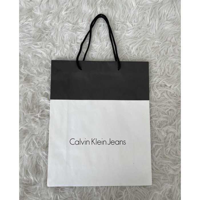 

✨ BISA COD ✨ Calvin klein CK paperbag medium / paper bag original