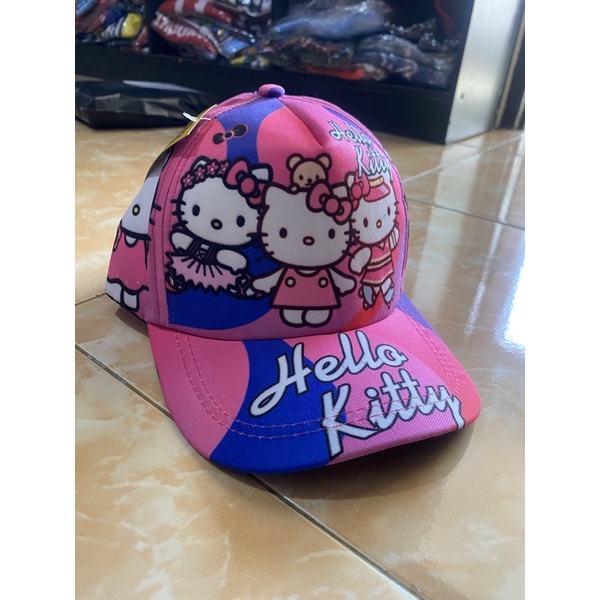 topi anak motif LOL kids printing