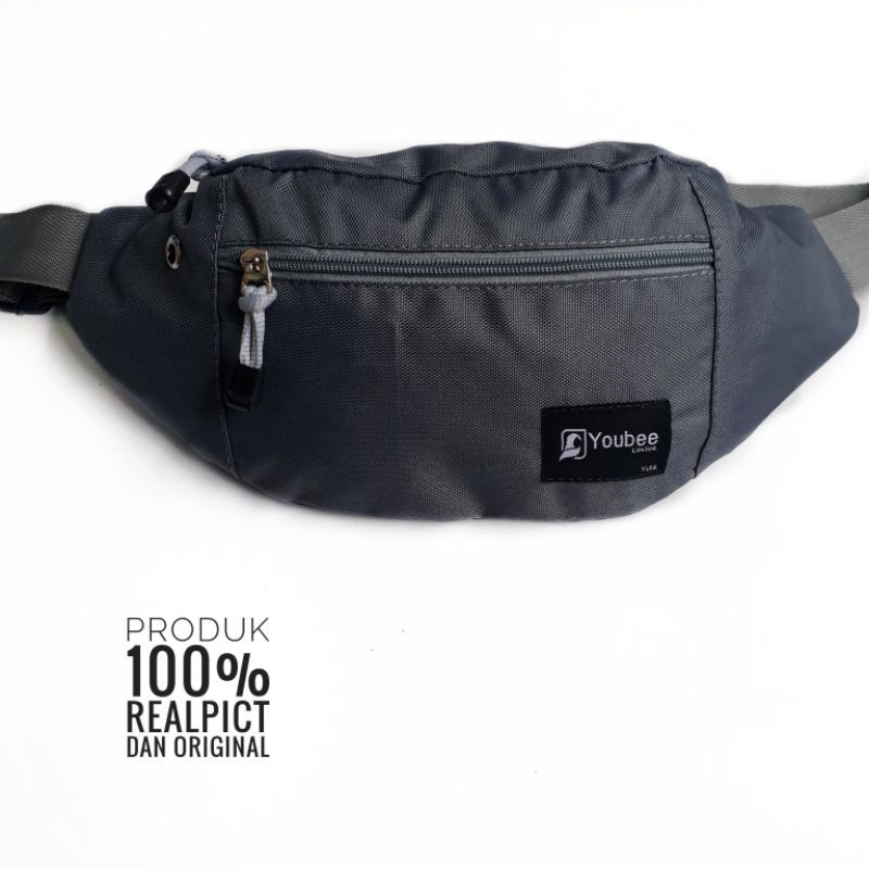 tas selempang pria waistbag pria original termurah