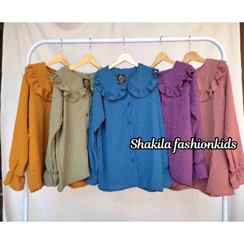 Kemeja anak Uragiri/baju anak perempuan/tunik anak perempuan usia 1-12 tahun