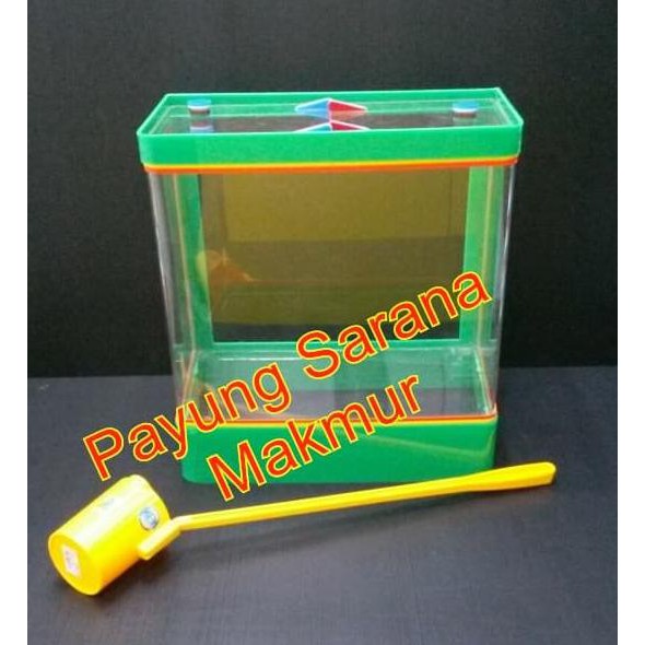 dipesan Aquarium Es Kelapa Besar ( gayung plastik) unggulan