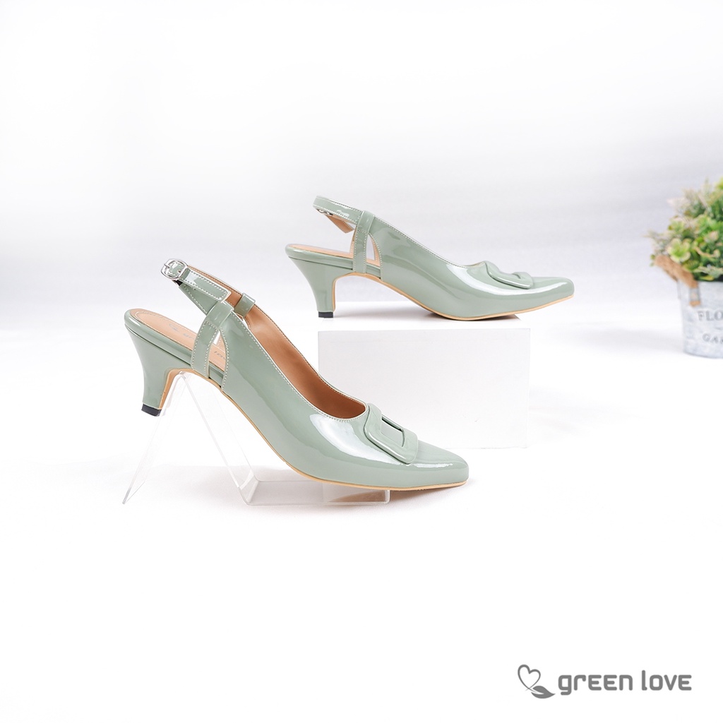 Green Love Sepatu Heels OLIVIA