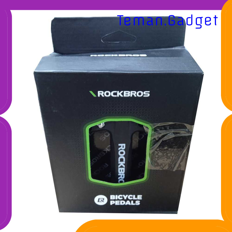 TG-IB751 ROCKBROS PEDAL SEPEDA MTB MOUNTAIN ALUMINIUM ALLOY NON SLIP- JT201