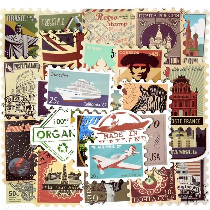 TRAVEL BAG Travel Label / Sticker Rimowa Country Stamp / Sticker Negara