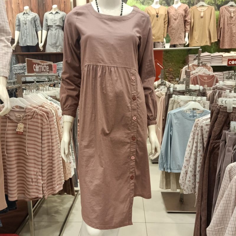 Corniche dress wanita super simpel dan cantiiiik! S-XL