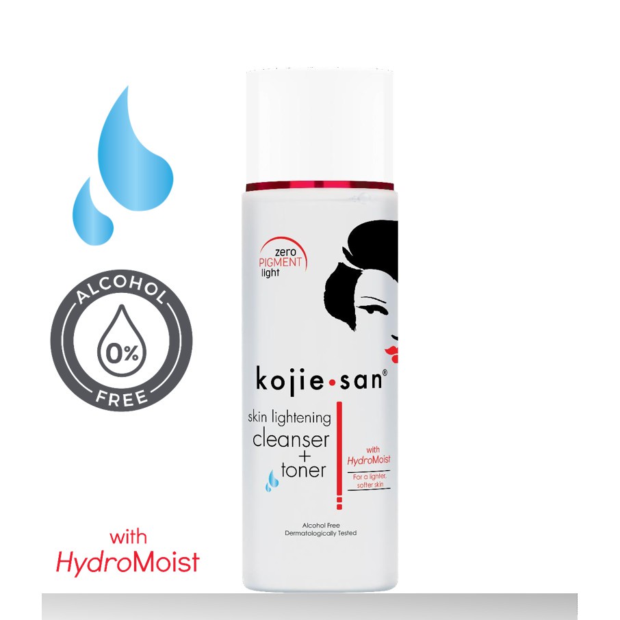 Kojie San Skin Lightening Cleanser + Toner with Hydromoist 100ml