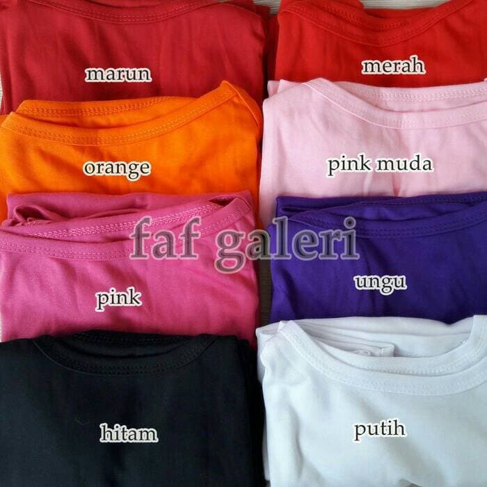 Baju Dalaman Singlet Wanita Ukuran Xxl