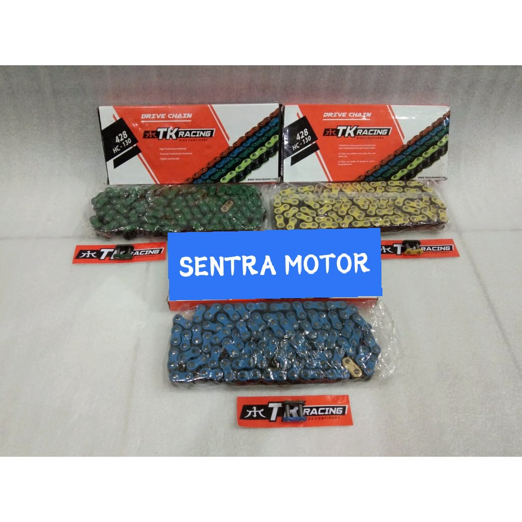 Rantai Warna Merk TK Ukuran 428x130 Rantai TK 428 130L