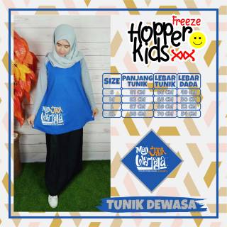  Couple  Tunik  dan Kaos  Raglan Anak dan Dewasa Freeze 