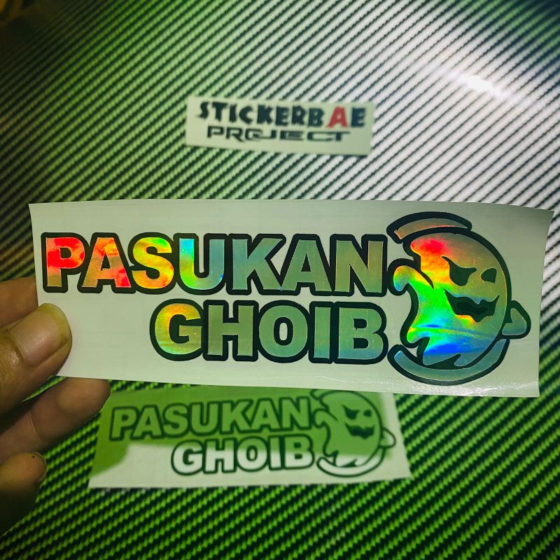 stiker pasukan ghoib sticker cutting sticker motor #pasukanghoib