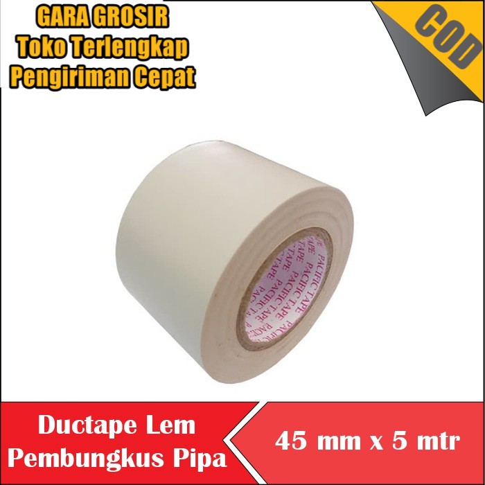 

Isolasi Lakban solasi ban Pipa Ac - Ductape Lem Pembungkus Pipa