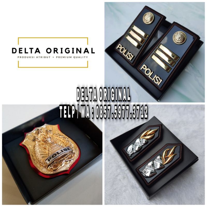 Set Pangkat Ipda/Iptu/AKP Polri