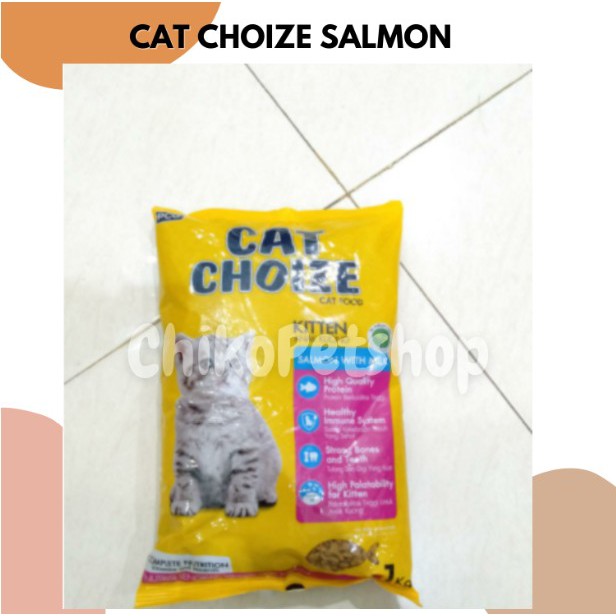 CAT CHOIZE KITTEN Kemasan 1Kg cat choize / cat choice kitten kemasan