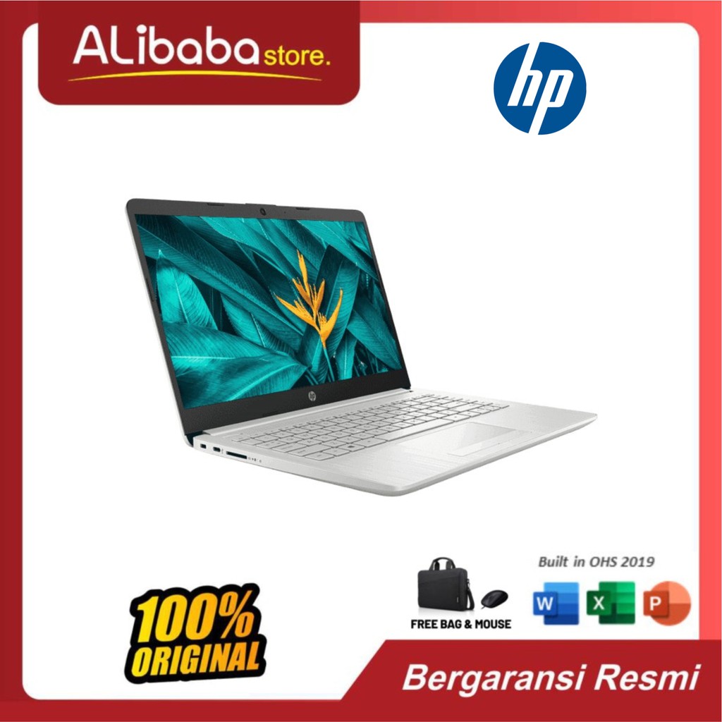 HP 14S DK1507AU/ATHLON SILVER 3050/4GB/SSD 512GB/VEGA2/14"FHD IPS/WIN 10+OHS