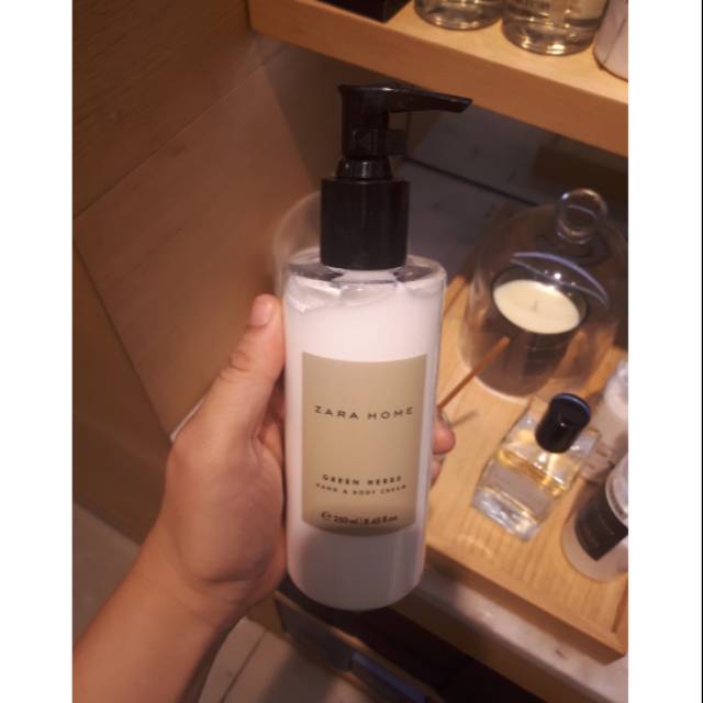 Handbody cream Zara home 250ml Green herbs /hand and body lotion