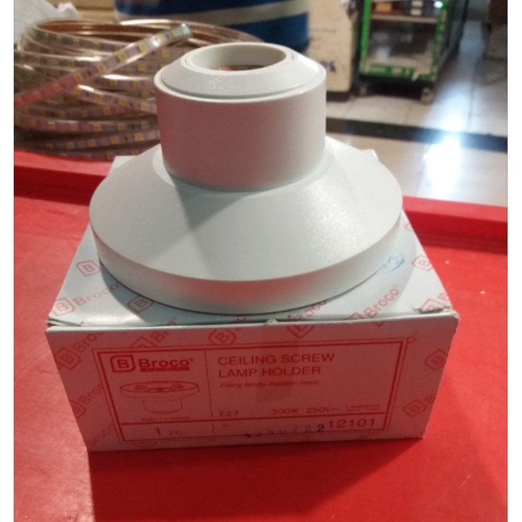 Broco Fitting Lux / Broco Lux / Broco Fitting Lampu Bulat Art. 12101