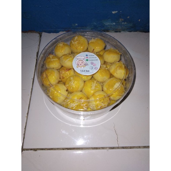 

kue nastar toping keju homemade