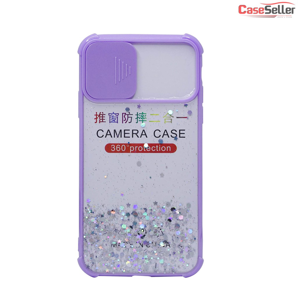 Apple Iphone 11 Pro Max  12 Mini  12 Pro  12 Pro Max Case Candy Glitter Lensa protector Case FUZE Bling Bumper TPU