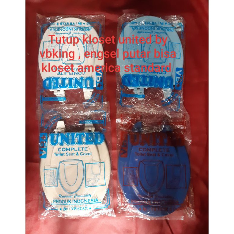 Tutup kloset united multi MASPION, putih saja, multy bisa semua merek dan tipe ukurannya