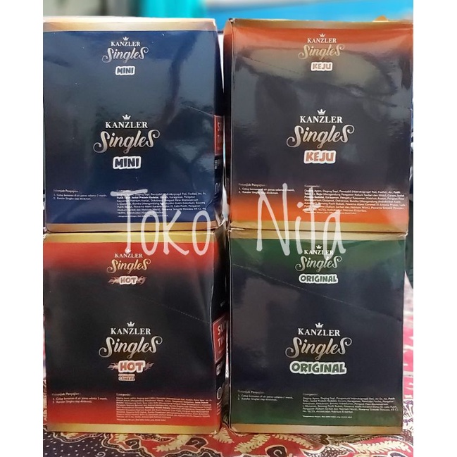 

Kanzler Singles 1pack isi 12pcs