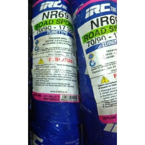 Ban luar irc ring 17 70/90-17 70 90 17 Irc Tire