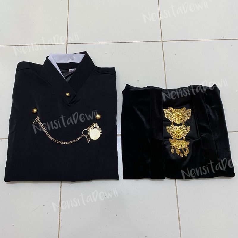 Set Baju Prewedding / Baju Couple Adat Jawa - Solo, Motif Sidoluhur