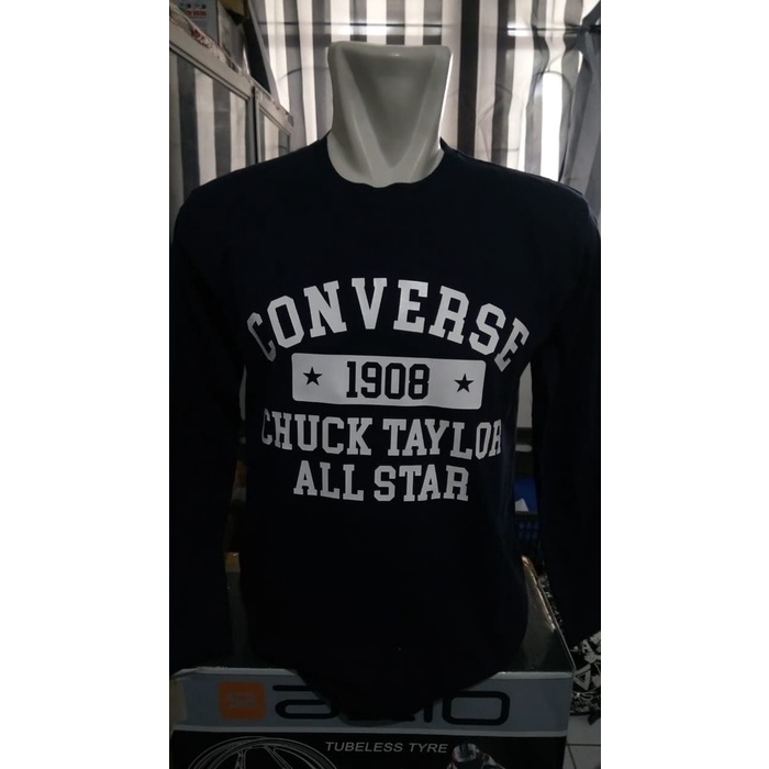 Tshirt CONVERSE / baju / kaos pria / lengan panjang / CONVERSE 1908