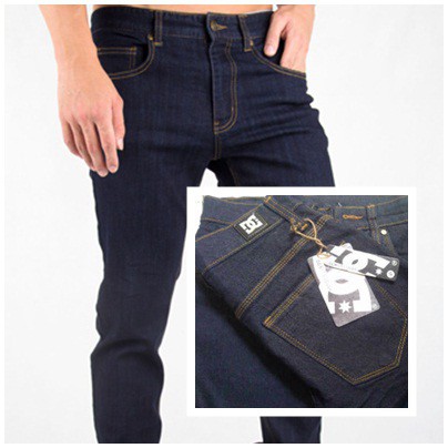  CELANA  JEANS  PRIA  BIRU  DONGKER  Shopee Indonesia