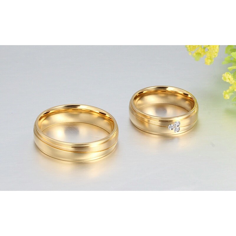 [BEST SELLER] Cincin Couple Titanium C014 / Cincin Couple Ring / Couple Pasangan / Cincin Tunangan