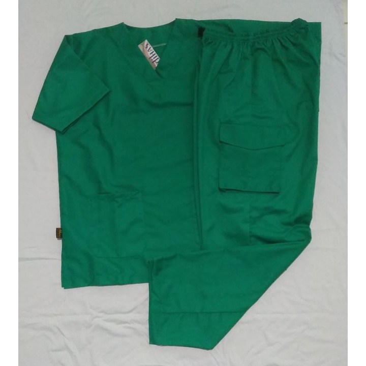 Baju OK Clana Cargo Bahan Drill