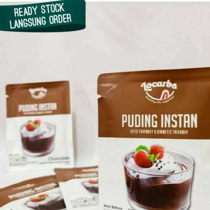 

Puding instan Cokelat keto and diabetic friendly 1pcs