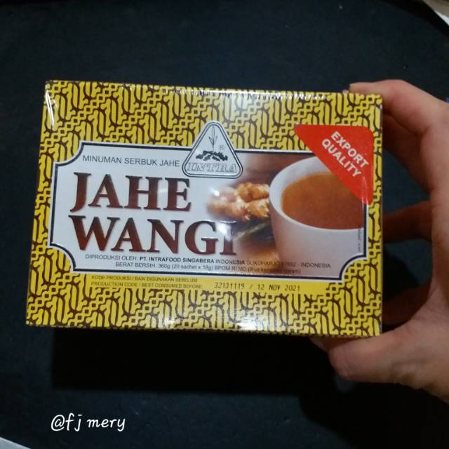 

Jahe Wangi Merk Intra