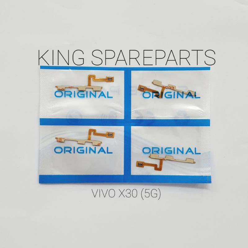 FLEXIBLE FLEXIBEL FLEKSIBEL VIVO X30 X30 PRO 5G ON OF OFF VOLUME ORIGINAL
